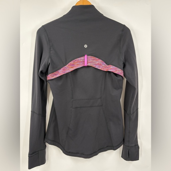 Lululemon Define Jacket Deep Coal Wee Are From Space Black March Multi Size 8 - Picture 3 of 6